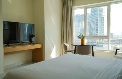 Apartment - Studio - 1 Bathroom for rent in DAMAC Maison Canal Views - Business Bay - Dubai