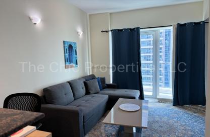 Apartment - 1 - 1 for rent in Cricket Tower - Dubai Sports City - Dubai