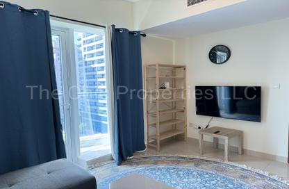 Apartment - 1 - 1 for rent in Cricket Tower - Dubai Sports City - Dubai