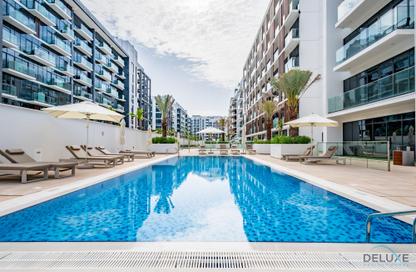 Apartment - Studio - 1 Bathroom for rent in Azizi Riviera 17 - Azizi Riviera - Meydan One - Meydan - Dubai