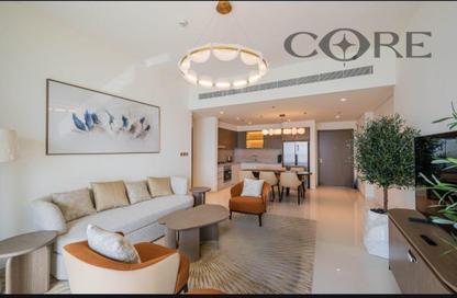 Apartment - 1 Bedroom - 1 Bathroom for rent in Grand Bleu Tower 1 - EMAAR Beachfront - Dubai Harbour - Dubai