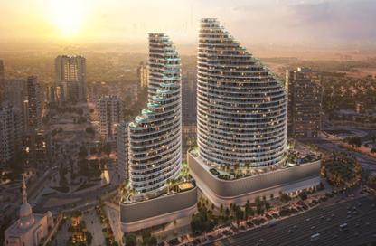Apartment - Studio - 1 Bathroom for sale in Binghatti Skyflame 1 - Binghatti Skyflame - Majan - Dubai Land - Dubai
