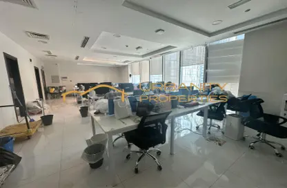 Office Space - Studio - 1 Bathroom for rent in The Prism - Business Bay - Dubai