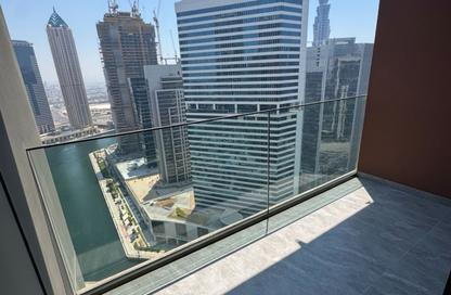 Apartment - Studio - 1 Bathroom for rent in Peninsula Two - Peninsula - Business Bay - Dubai