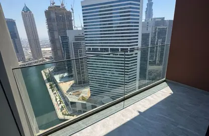 Apartment - 1 Bathroom for rent in Peninsula Two - Peninsula - Business Bay - Dubai