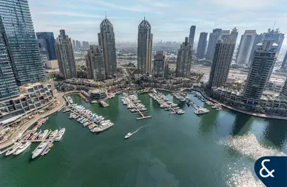 Apartment - 3 Bedrooms - 4 Bathrooms for sale in Iris Blue - Dubai Marina - Dubai
