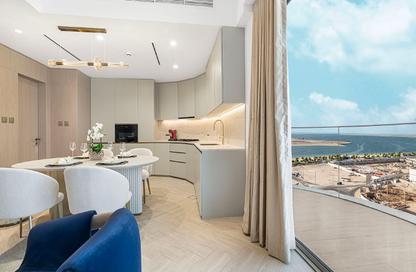 شقة - غرفة نوم - 2 حمامات للبيع في Beach Walk Residences 1 - بيتش ووك ريزيدنسز - جزر دبي - دبي