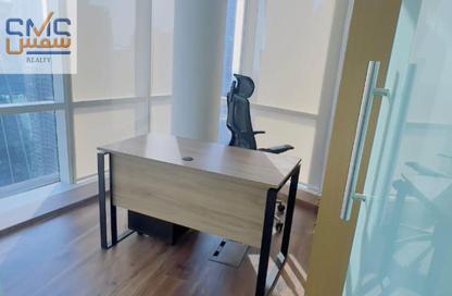 Office Space - Studio - 2 Bathrooms for rent in The Prism - Business Bay - Dubai