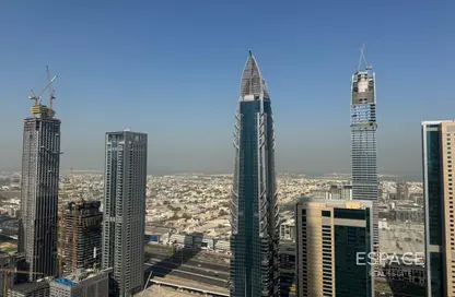 Apartment - 2 Bedrooms - 3 Bathrooms for rent in Burj Vista Tower 1 - Burj Vista - Downtown Dubai - Dubai