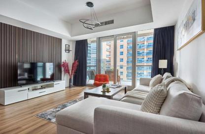 Apartment - 1 Bedroom - 2 Bathrooms for rent in The Waves Tower A - The Waves - Dubai Marina - Dubai