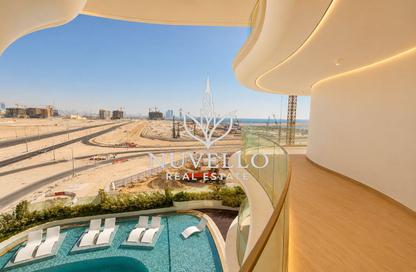 شقة - غرفة نوم - 1 حمام للبيع في Beach Walk Residences 1 - بيتش ووك ريزيدنسز - جزر دبي - دبي