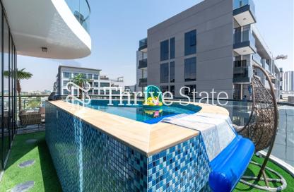 Apartment - 2 Bedrooms - 2 Bathrooms for rent in Samana Golf Avenue - Dubai Studio City - Dubai