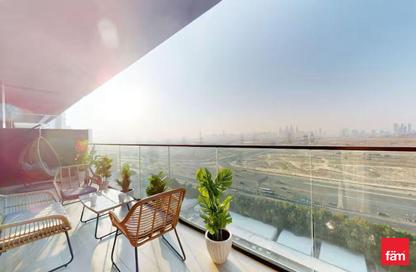Apartment - 1 Bedroom - 2 Bathrooms for rent in Binghatti Corner - District 10 - Jumeirah Village Circle - Dubai