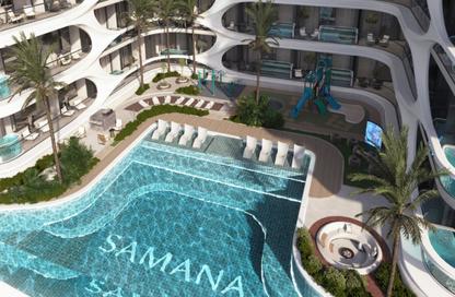 Apartment - 1 Bedroom - 2 Bathrooms for sale in Samana Boulevard Heights - Dubai Land Residence Complex - Dubai