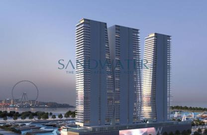 شقة - غرفة نوم - 1 حمام للبيع في برج W ريزيدنسز Dubai Harbour 1 - دبليو ريزيدنسز دبي هاربور - دبي هاربور - دبي