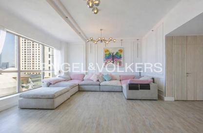 Apartment - 3 Bedrooms - 4 Bathrooms for rent in Rimal 5 - Rimal - Jumeirah Beach Residence - Dubai