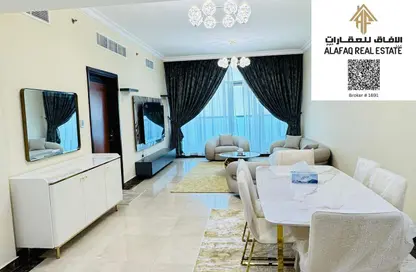 Apartment - 3 Bedrooms - 5 Bathrooms for sale in Ajman Corniche Residences - Ajman Corniche Road - Ajman