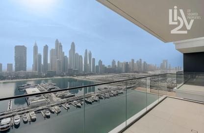 شقة - 2 - 3 للبيع في برج بيتش مانشن 1 - قصر الشاطئ - إعمار بيتشفرونت - دبي هاربور - دبي