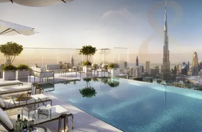 Apartment - 5 Bedrooms - 5 Bathrooms for sale in Sky Royal Residences - Business Bay - Dubai