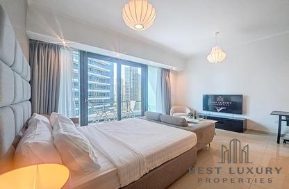 Apartment - Studio - 1 for rent in Silverene Tower B - Silverene - Dubai Marina - Dubai