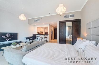 Apartment - Studio - 1 for rent in Silverene Tower B - Silverene - Dubai Marina - Dubai