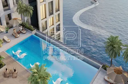 Apartment - 1 Bedroom - 2 Bathrooms for sale in Mawjan Tower - Ajman Corniche Road - Ajman
