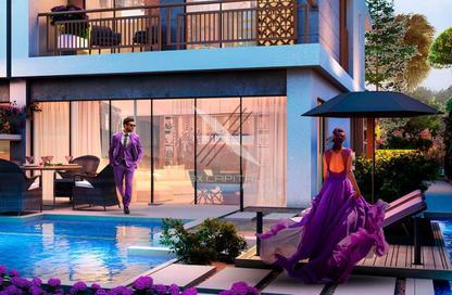 Townhouse - 4 Bedrooms - 3 Bathrooms for sale in Violet 1 - Violet - Damac Hills 2 - Dubai Townhouse - 4 Bedrooms - 3 Bathrooms for sale in Violet 1 - Violet - Damac Hills 2 - Dubai