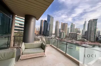 Apartment - 3 Bedrooms - 3 Bathrooms for rent in Al Sahab 1 - Al Sahab - Dubai Marina - Dubai