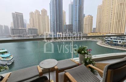 Apartment - 2 Bedrooms - 3 Bathrooms for rent in The Atlantic Tower 2 - The Atlantic - Dubai Marina - Dubai