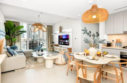 Apartment - 2 Bedrooms - 2 Bathrooms for rent in Beach Mansion - EMAAR Beachfront - Dubai Harbour - Dubai