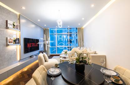 Apartment - 1 Bedroom - 2 Bathrooms for rent in MAG 218 - Dubai Marina - Dubai
