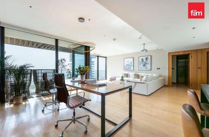 Apartment - 1 Bedroom - 2 Bathrooms for rent in Bulgari Resort  and  Residences - Jumeirah Bay Island - Jumeirah - Dubai