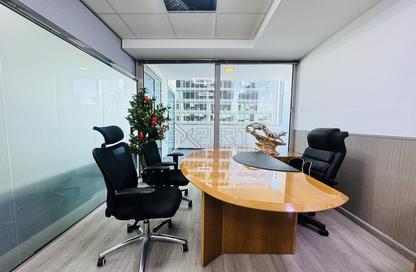 Office Space - Studio - 1 Bathroom for rent in The Prism - Business Bay - Dubai
