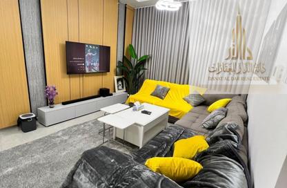 Apartment - 1 - 2 for sale in Tower A3 - Ajman Pearl Towers - Ajman Downtown - Ajman