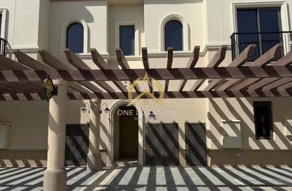 Townhouse - 3 - 4 for rent in Bloom Living - Zayed City (Khalifa City C) - Khalifa City - Abu Dhabi