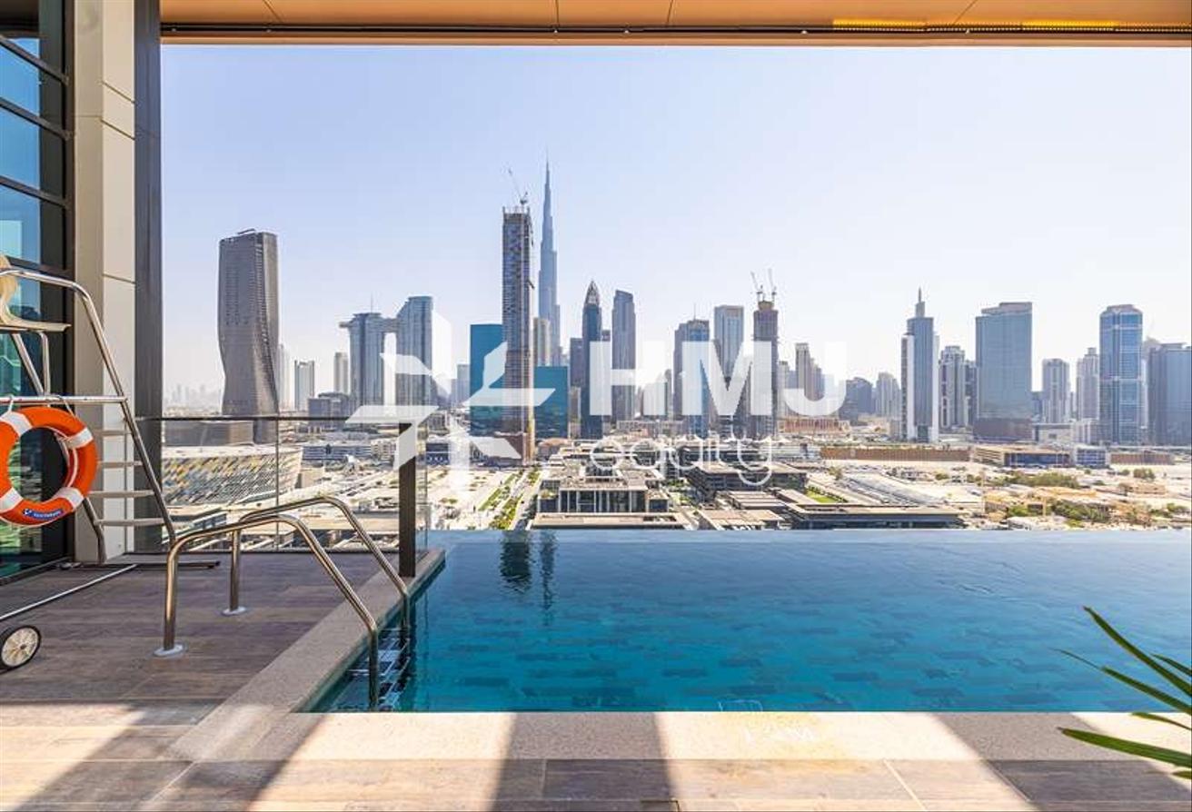 Largest Terrace | Burj Kalifa View | Move in now photo 24