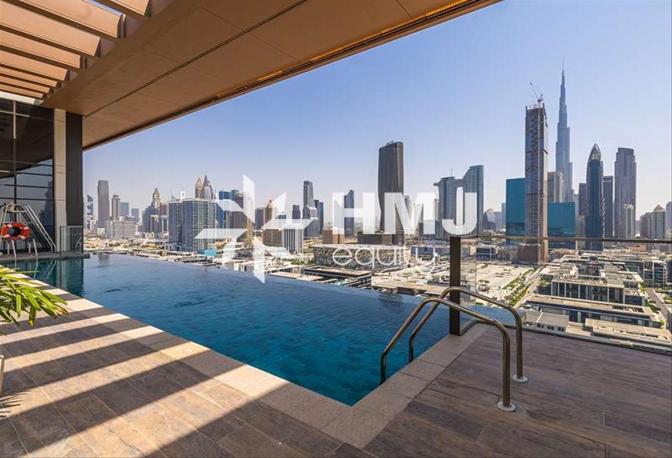 Largest Terrace | Burj Kalifa View | Move in now photo 25