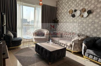 Apartment - 1 Bedroom - 2 Bathrooms for rent in Al Taawoon Tower 1 - Al Taawoon Towers - Al Khan - Sharjah