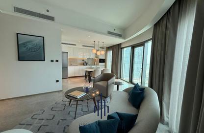 Apartment - 2 Bedrooms - 2 Bathrooms for rent in Address Harbour Point Tower 2 - Address Harbour Point - Dubai Creek Harbour (The Lagoons) - Dubai