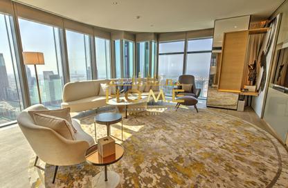 Apartment - 2 - 3 for rent in One Za'abeel Tower - Zabeel 1 - Zabeel - Dubai Apartment - 2 - 3 for rent in One Za'abeel Tower - Zabeel 1 - Zabeel - Dubai