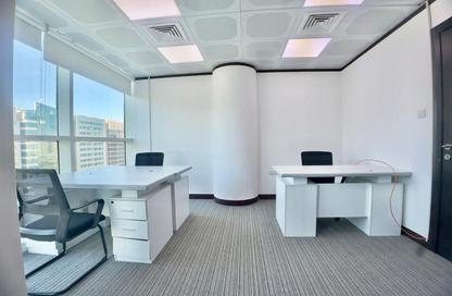 Office Space - Studio - 2 Bathrooms for rent in Junaibi Tower - Al Danah - Abu Dhabi