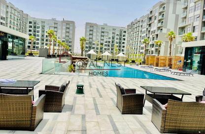 شقة - غرفة نوم - 1 حمام للايجار في لاونز من دانوب بلوك 3 - لاونز لدانوب - المدينة العالمية - دبي