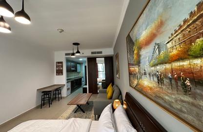 Apartment - Studio - 1 Bathroom for rent in Goldcrest Executive - JLT Cluster C - Jumeirah Lake Towers - Dubai