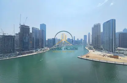 Office Space - Studio - 1 Bathroom for rent in Lake Central - Business Bay - Dubai