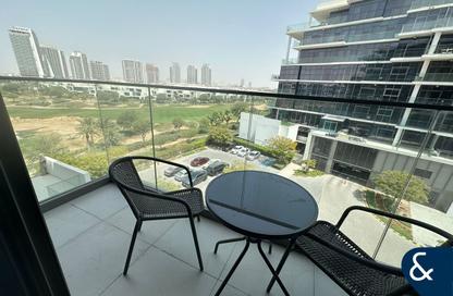 Apartment - 1 - 1 for rent in Golf Veduta Hotel Apartments B - Golf Veduta Hotel Apartments - Golf Town - Damac Hills - Dubai
