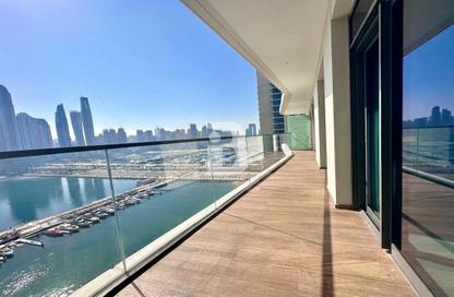 Apartment - 2 Bedrooms - 3 Bathrooms for rent in Marina Vista Tower 2 - Marina Vista - Emaar Beachfront - Dubai Harbour - Dubai