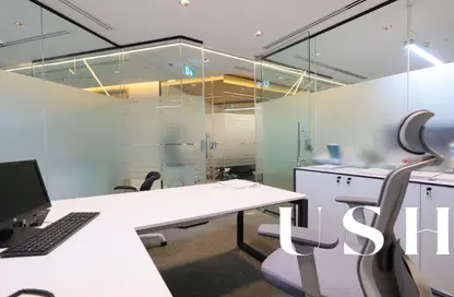 Office Space - 1 Bedroom - 2 Bathrooms for sale in The Prime Tower - Business Bay - Dubai