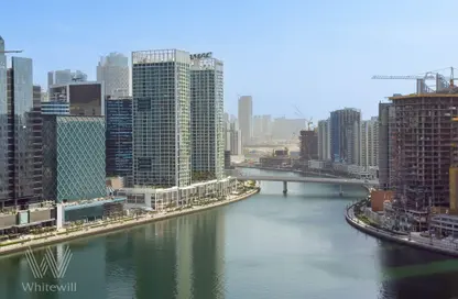 شقة - 2 غرف نوم - 2 حمامات للايجار في بنينسولا ثري - بنينسولا - الخليج التجاري - دبي