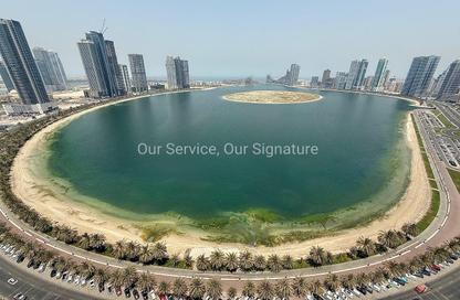 Apartment - 2 Bedrooms - 2 Bathrooms for rent in Al Waha Residence - Al Khan - Sharjah