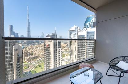 Apartment - Studio - 1 for rent in Elite Downtown Residence - Downtown Dubai - Dubai
